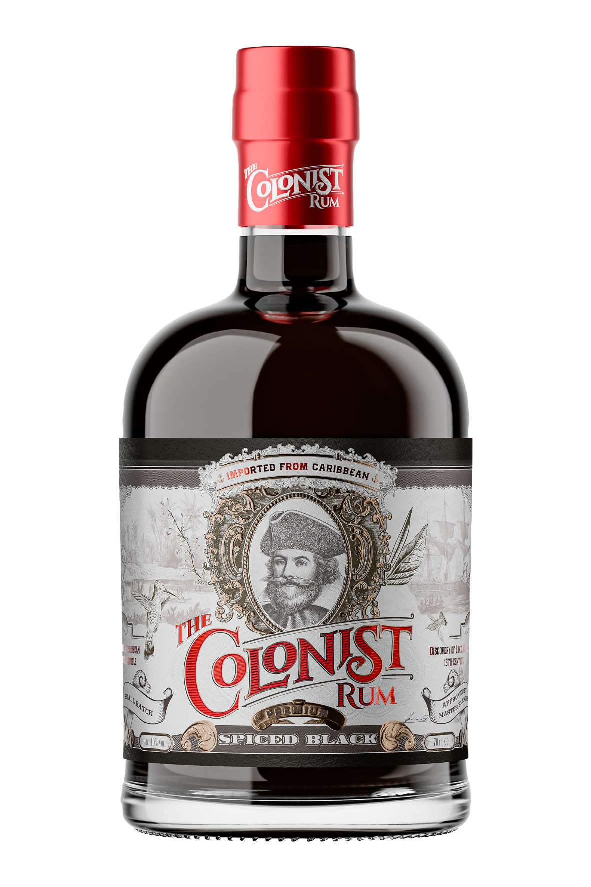 The Colonist Spiced Black Jamajka Rum / 40% /0,7l | Dom Whisky