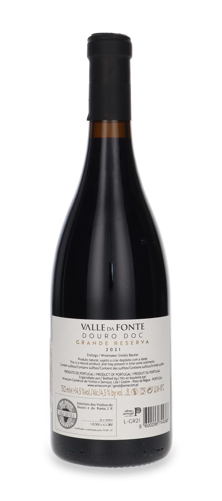 Valle de Fonte DOC Douro Grande Reserva 2021 /14,5% /0,75l