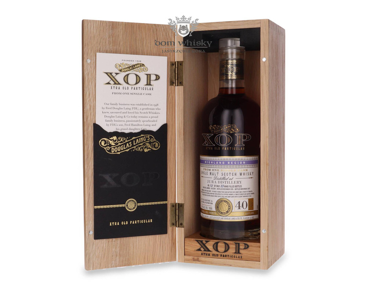 Jura 40-letnia (D.1976, B.2007) Douglas Laing’s XOP / 54,1%/ 0,7l