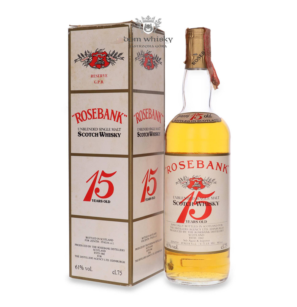 Rosebank 15-year-old / 61% / 0.75l