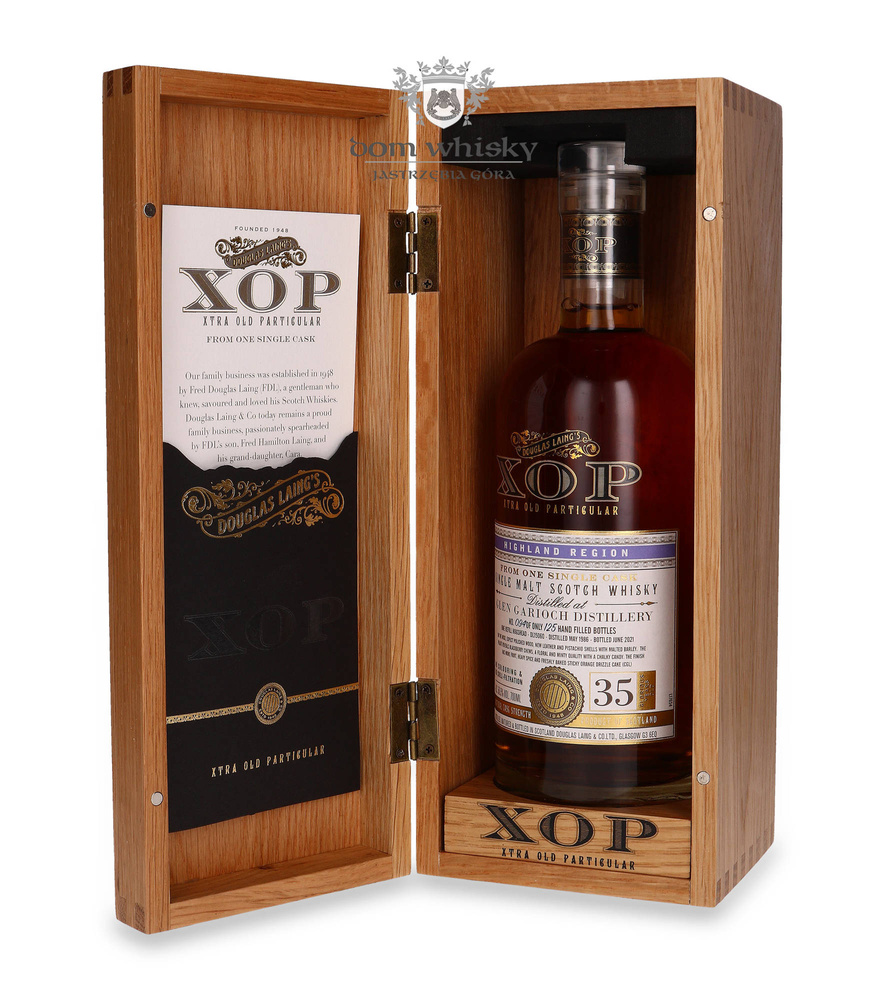 Glen Garioch 35-year-old (D.1986, B.2021) Douglas Laing's XOP / 50.5% / 0.7l