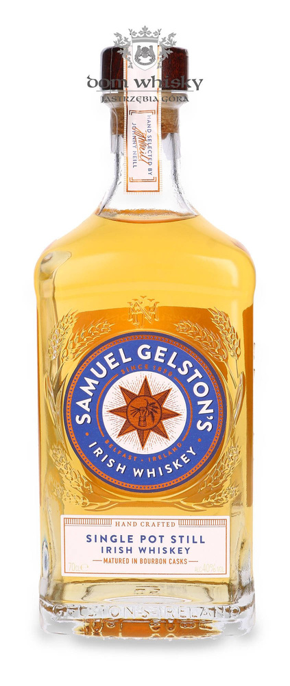 Samuel Gelston’s Single Pot Still Whiskey Matured in Bourbon Casks / 40% / 0,7l