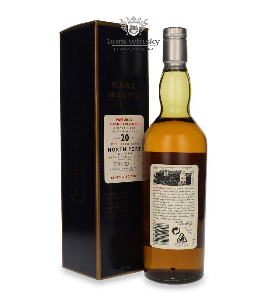 North Port Brechin 20 letni D.1979 B.1999 Rare Malts/61,2%/0,7l