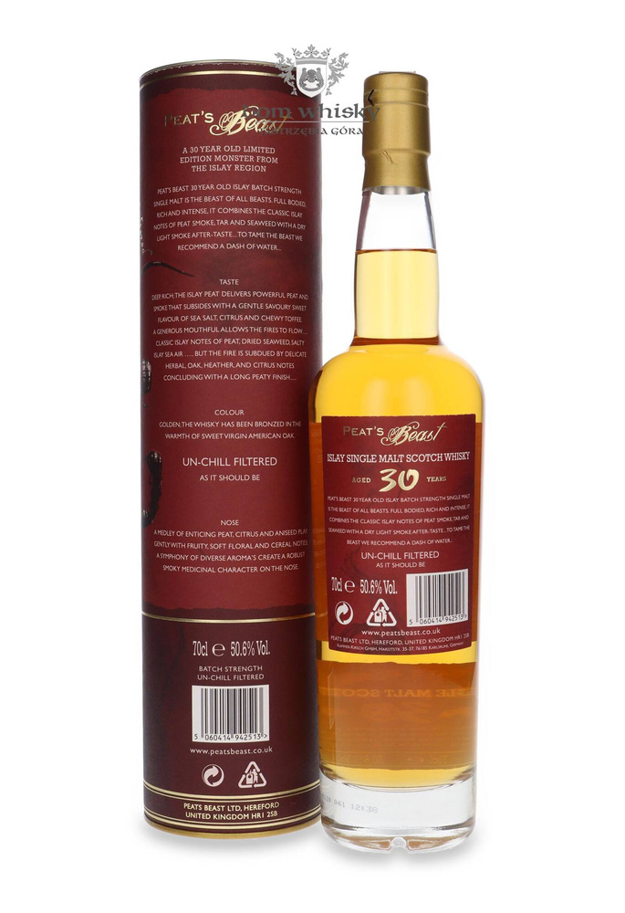 Peat's Beast 30-year-old Limited Edition / 50.6% / 0.7l
