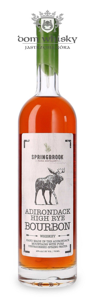 Adirondack Springbrook High Rye Bourbon / 43%/ 0.75l