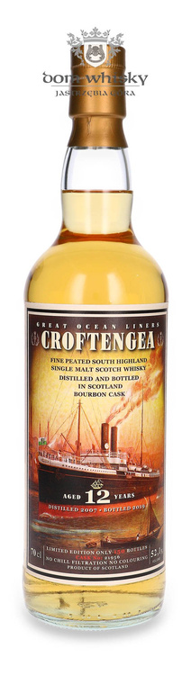 Croftengea 12-letnia (D.2007, B.2019) Jack Wiebers Great Ocean Liners / 52,1%/ 0,7l	