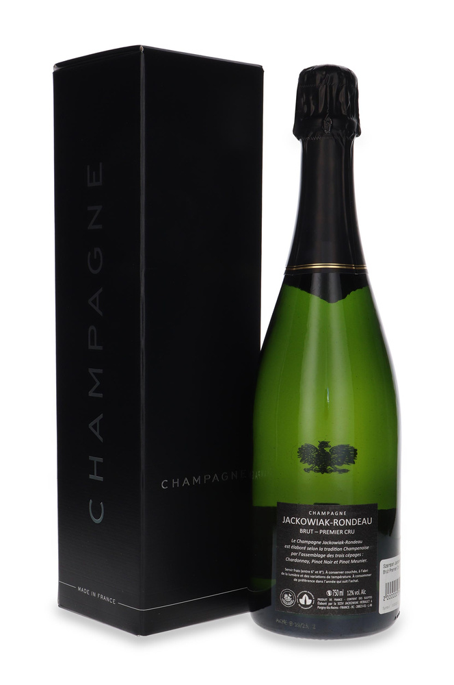 Jackowiak-Rondeau Brut Premier Cru Champagne / case / 12% / 0.75 L