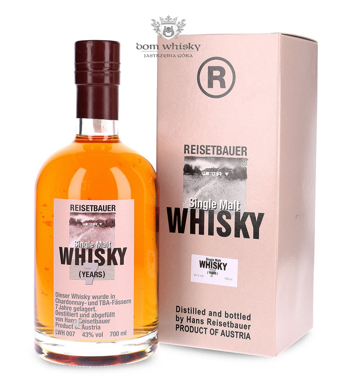 Reisetbauer 7-letni Single Malt / 43%/ 0,7l