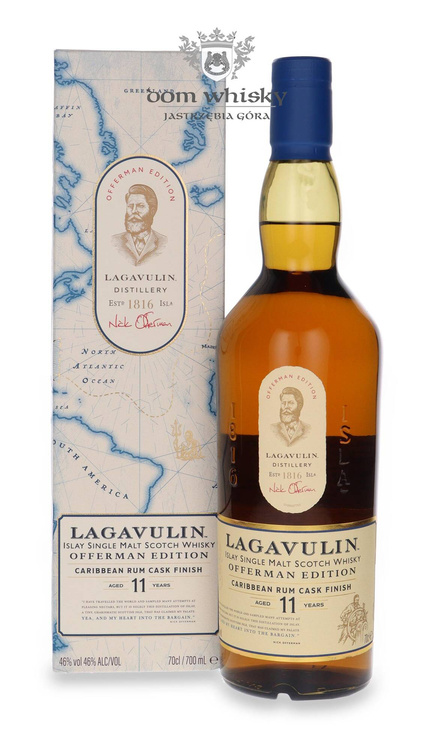 Lagavulin 11-letni Offerman Edition Caribbean Rum Cask Finish / 46%/ 0,7l