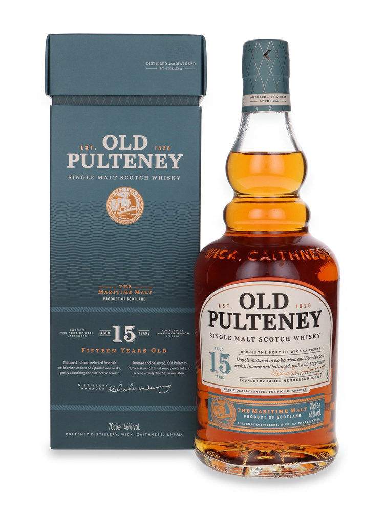Old Pulteney 15-letni / 46% / 0,7l