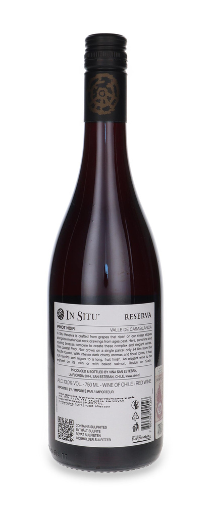 In Situ Family Vineyards Reserva Pinot Noir 2023 /13%/0,75l