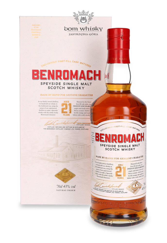Benromach 21-year-old /43%/ 0.7l