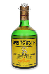 Springbank 8-year-old (Japanese Edition) no packaging / 43% / 0.75l