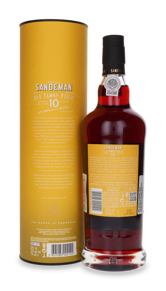Sandeman Old Tawny Porto 10-letni  / 20% / 0,75l