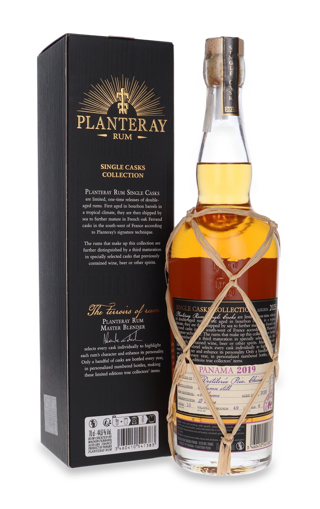 Rum Planteray Panama 2019 / 44,6% / 0,7l