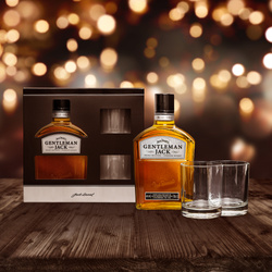 Jack Daniel's Gentleman Jack (With 2 Glasses) / 40% / 0.7l