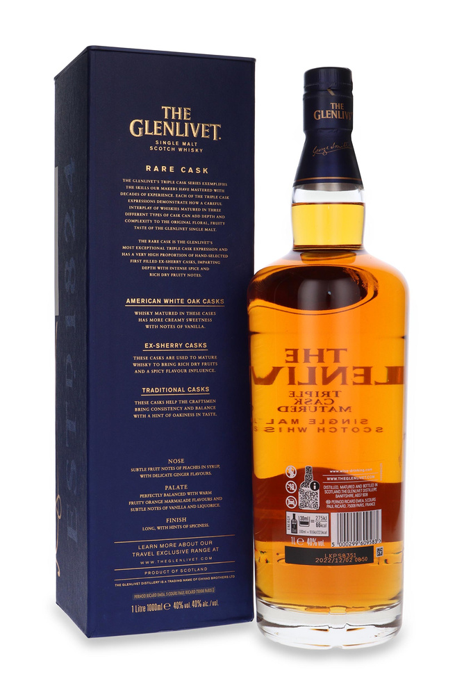 The Glenlivet Triple Cask Matured Rare Cask / 40% / 1,0l