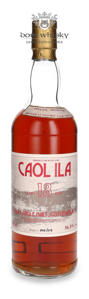 Caol Ila 18-letnia (D.1969, B.1987) Gordon & MacPhail /56,5%/ 0,75l