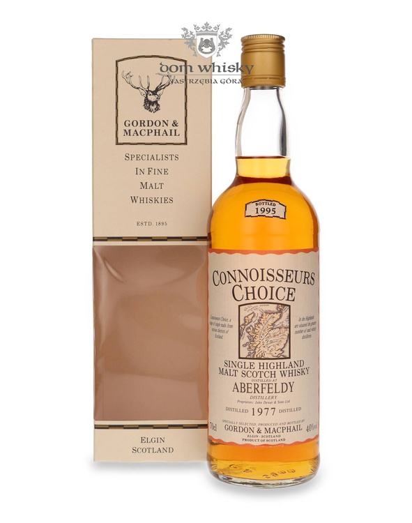 Aberfeldy 1977 (Bottled 1995) Connoisseurs Choice G&M / 40% / 0,7l