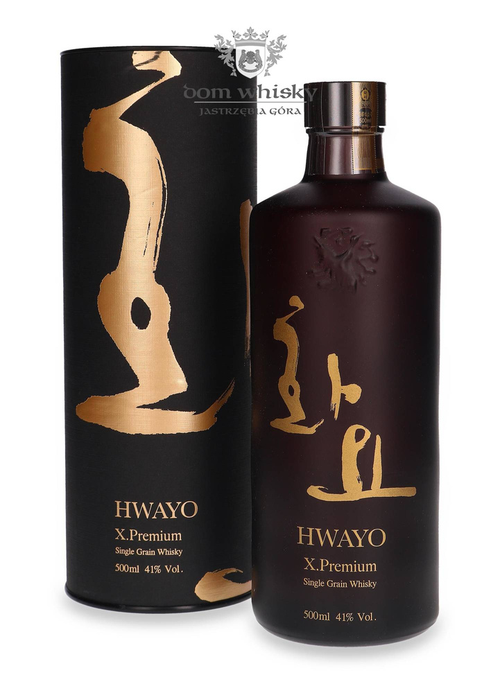 Hwayo X. Premium Single Grain Whisky / 41% / 0,5l