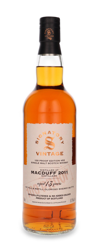 Macduff 13-letni 100 PROOF Edition # 55 Signatory Vintage / 57,1% / 0,7l