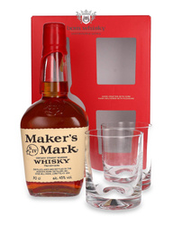 Maker’s Mark (dwie szklanki gratis) /45% /0,7l   