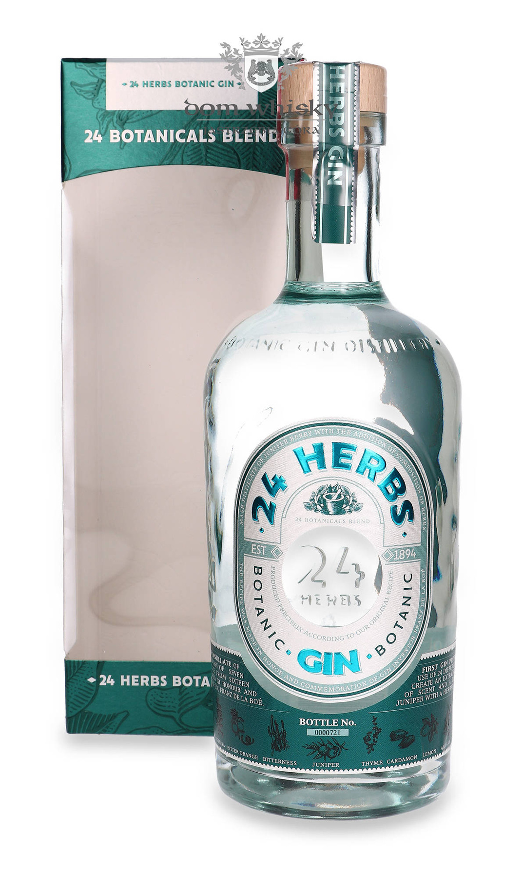 24 Herbs Botanic Gin / 40 / 0,7l Dom Whisky