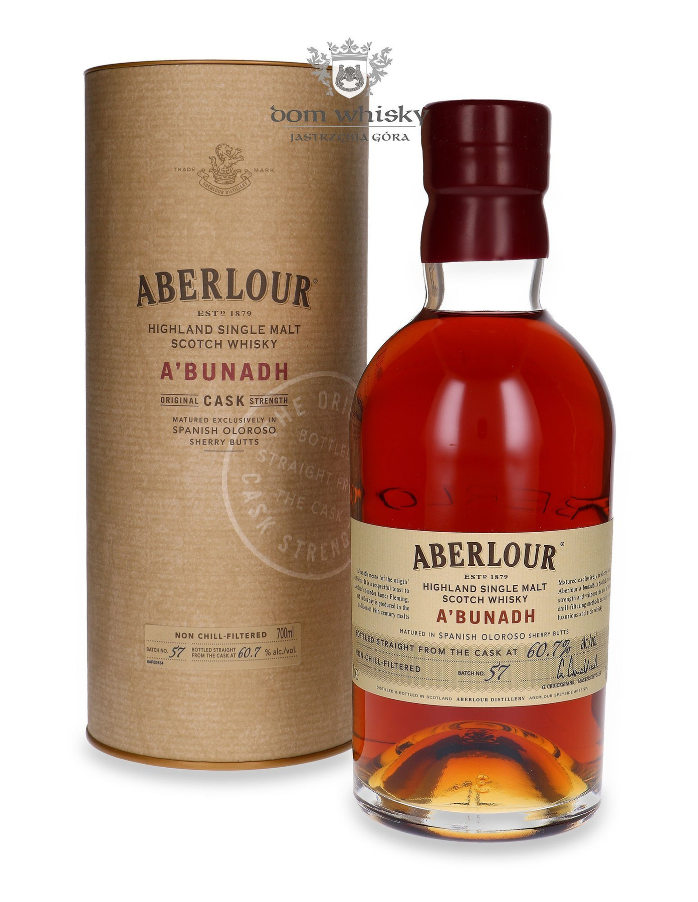 Aberlour A Bunadh Batch 57 60 7 0 7l Dom Whisky