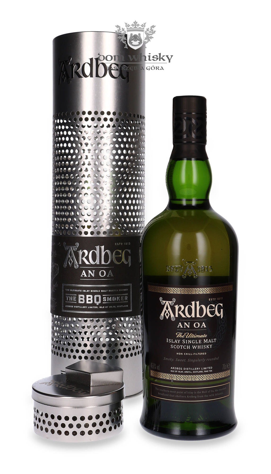 Ardbeg An Oa The BBQ Smoker Set / 46,6% / 0,7l | Dom Whisky