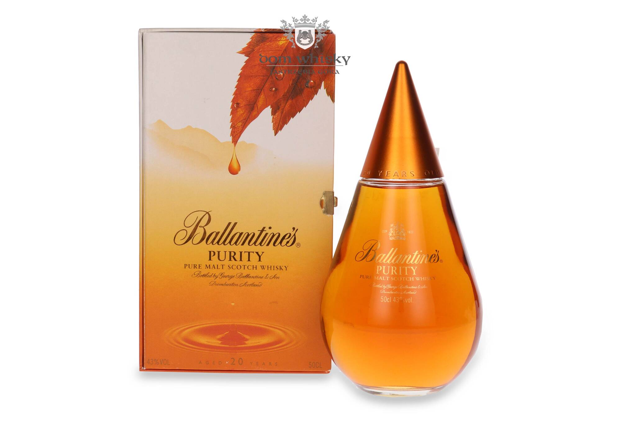 Ballantine's Purity 20-letnia Blended Malt Whisky/ 43%/ 0,5l | Dom