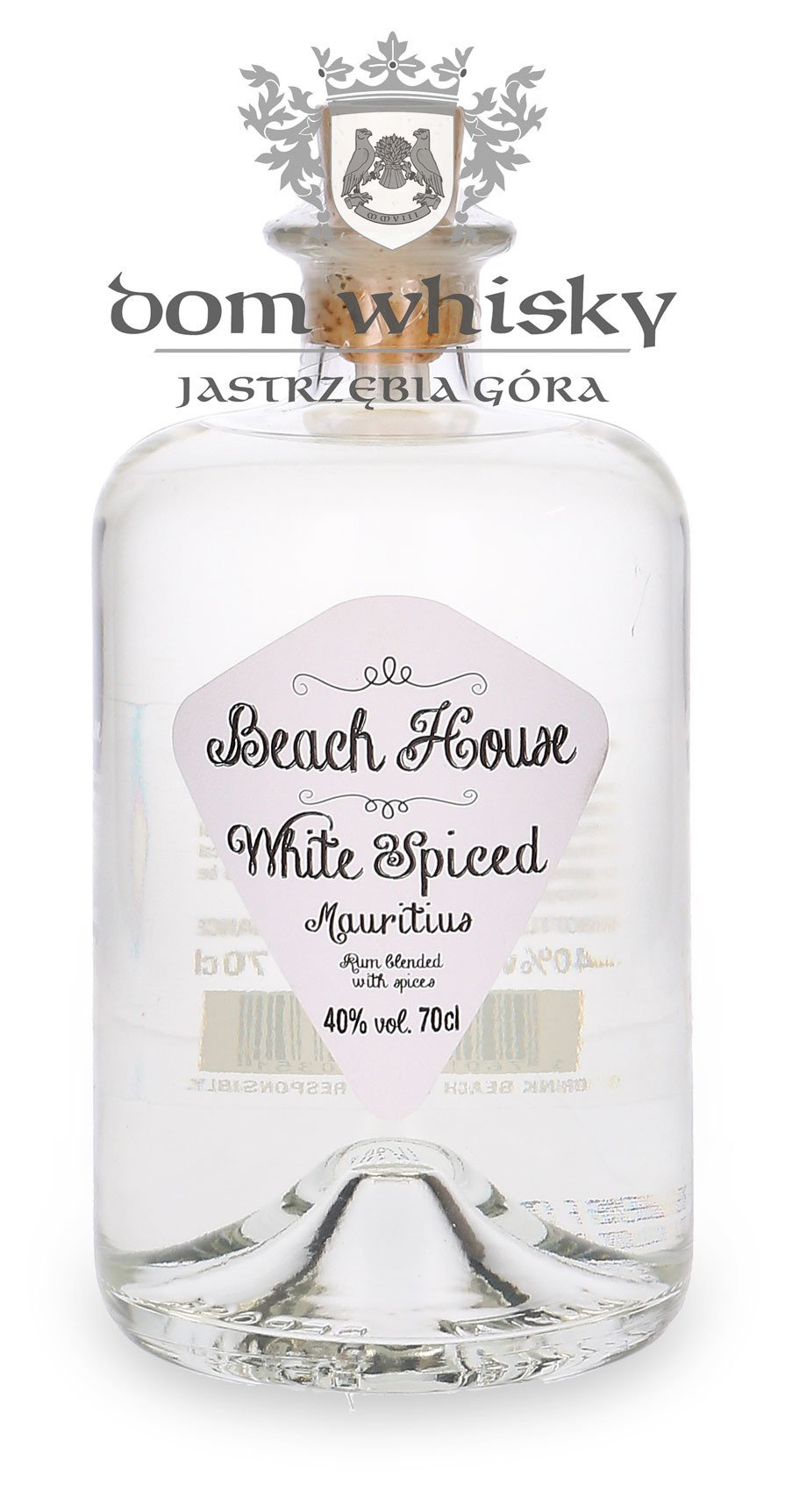 Beach House White Spiced Rum of Mauritius / 40 / 0,7l Dom Whisky