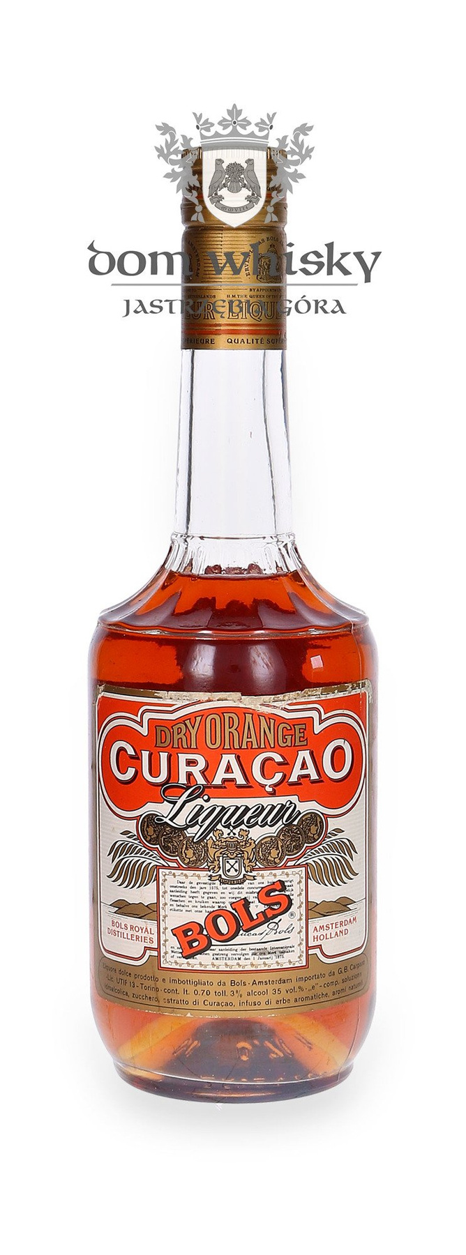 Bols Dry Orange Curacao Liqueur / 35% / 0,7l | Dom Whisky