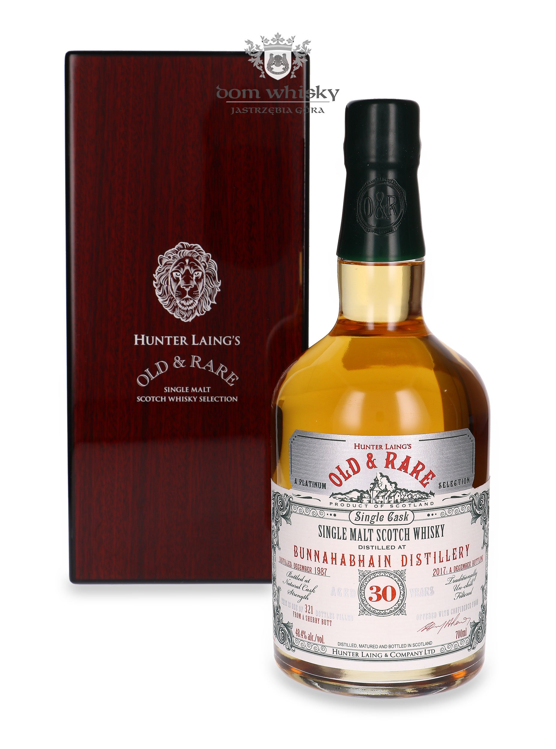 Bunnahabhain 30-letni (D.1987, B.2017) Old & Rare / 48,4%/ 0,7l | Dom ...