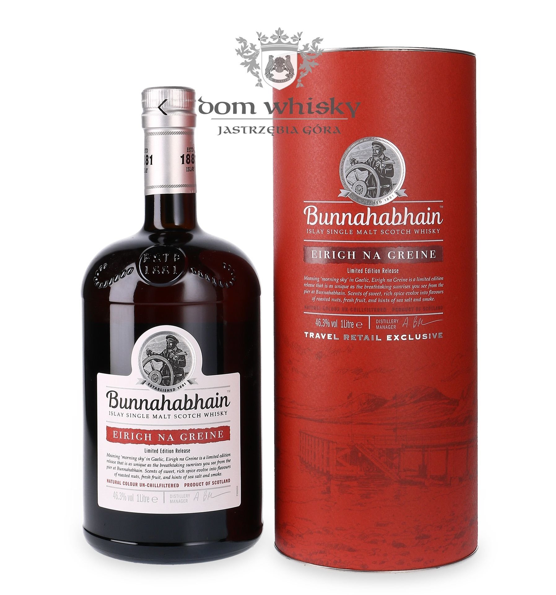 Dom Whisky / Bunnahabhain | 46,3% Na 1,0l / Greine Eirigh