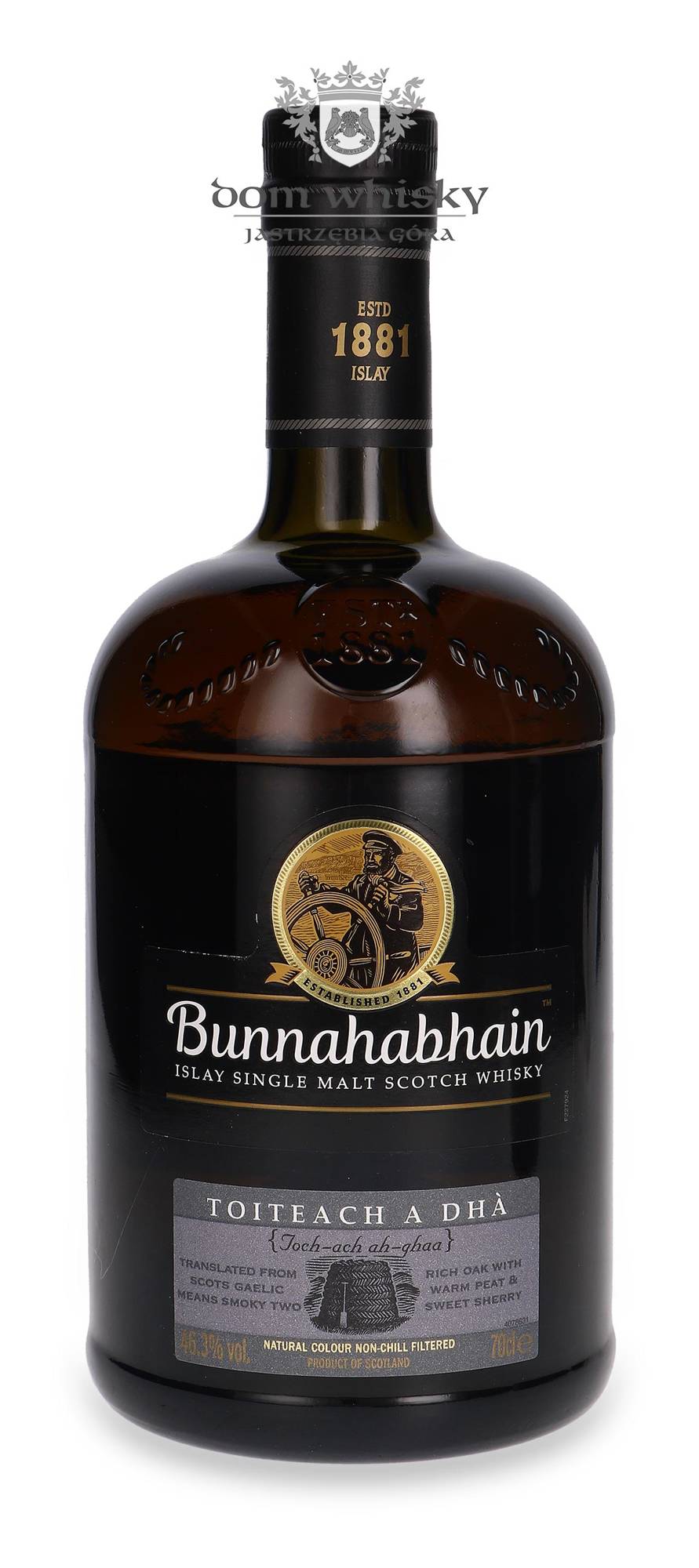 Toiteach Whisky A Bunnahabhain / | Dom DHA / 0,7l 46,3%