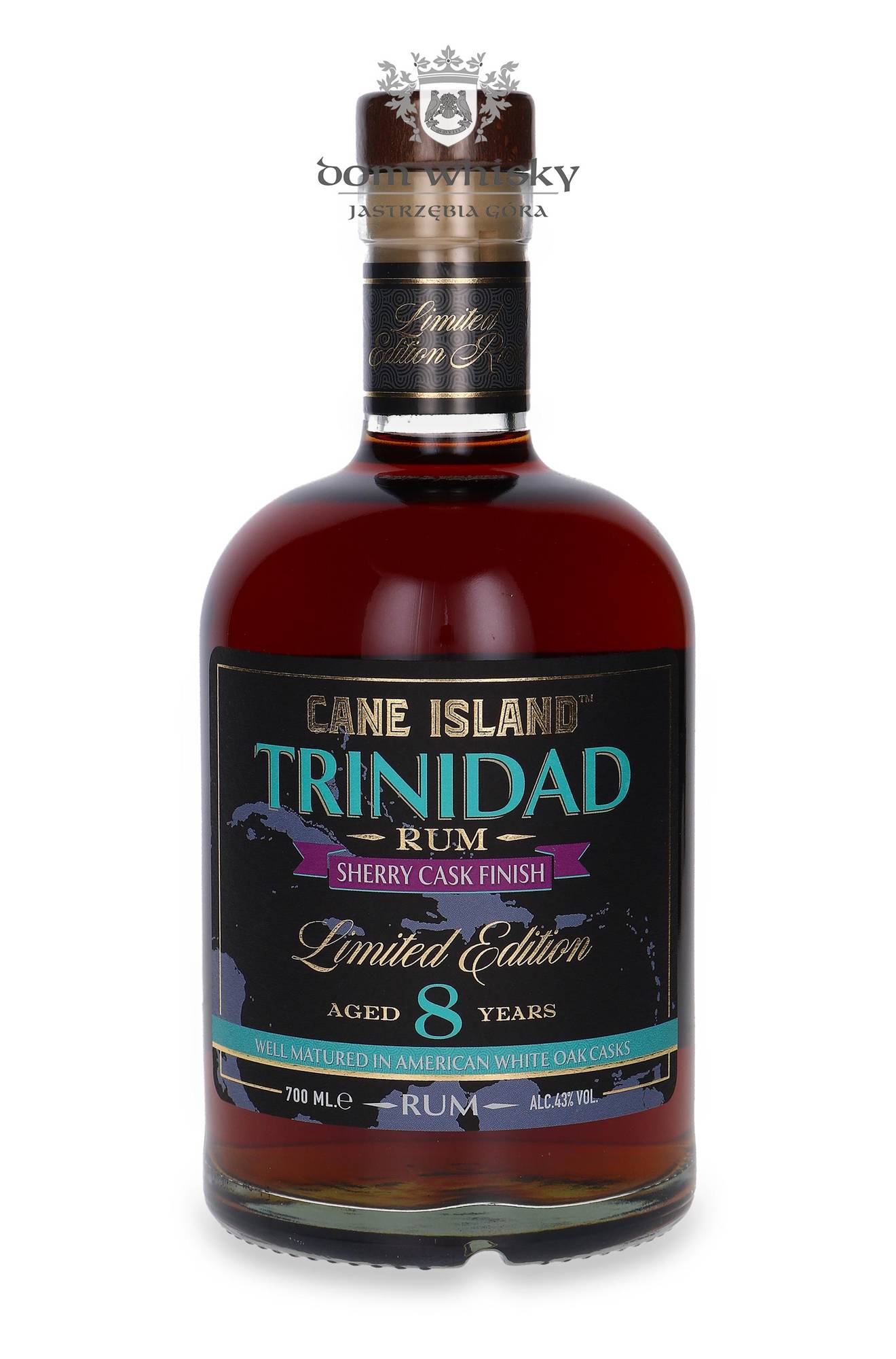 Cane Island 8-letni Rtinidad Sherry Cask Rum / 43% / 0,7l | Dom Whisky