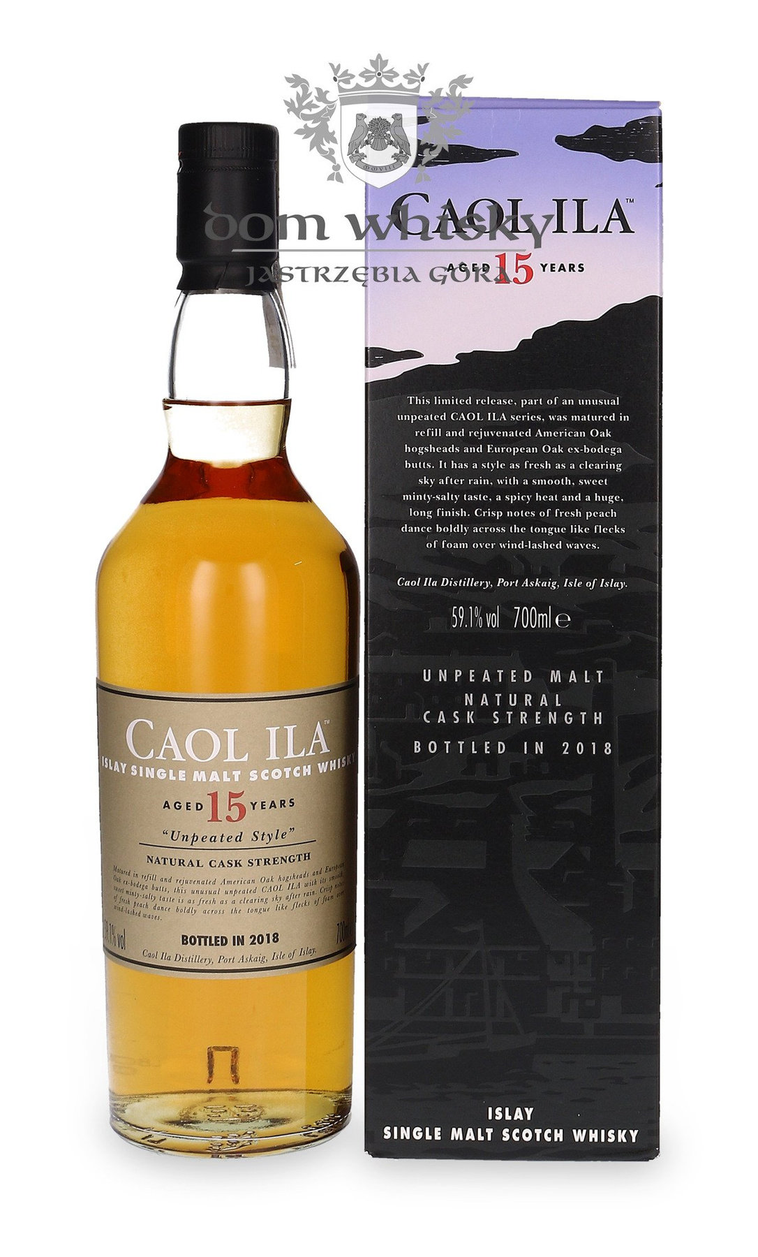 Caol Ila 15 Letnia Unpeated Bottled 18 Special Releases 59 1 0 7l Dom Whisky