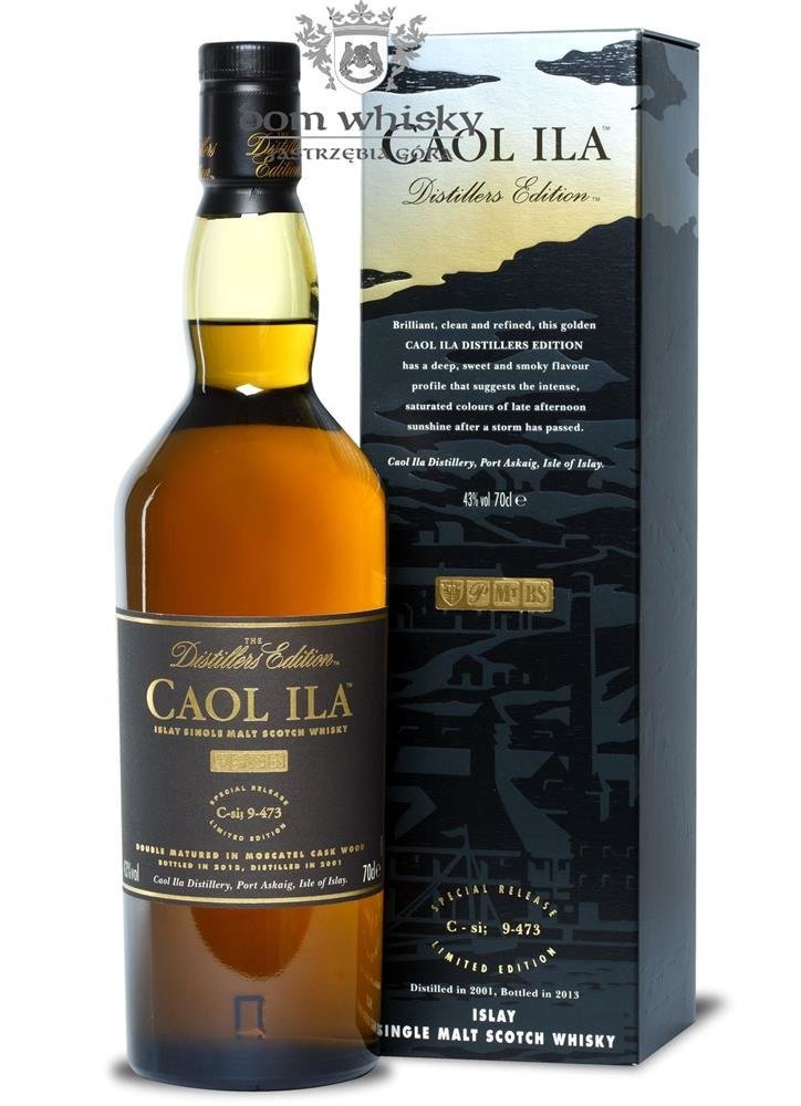 Caol Ila 2001 (B.2013) Distillers Edition, Moscatel Finish / 43% / 0,7l ...