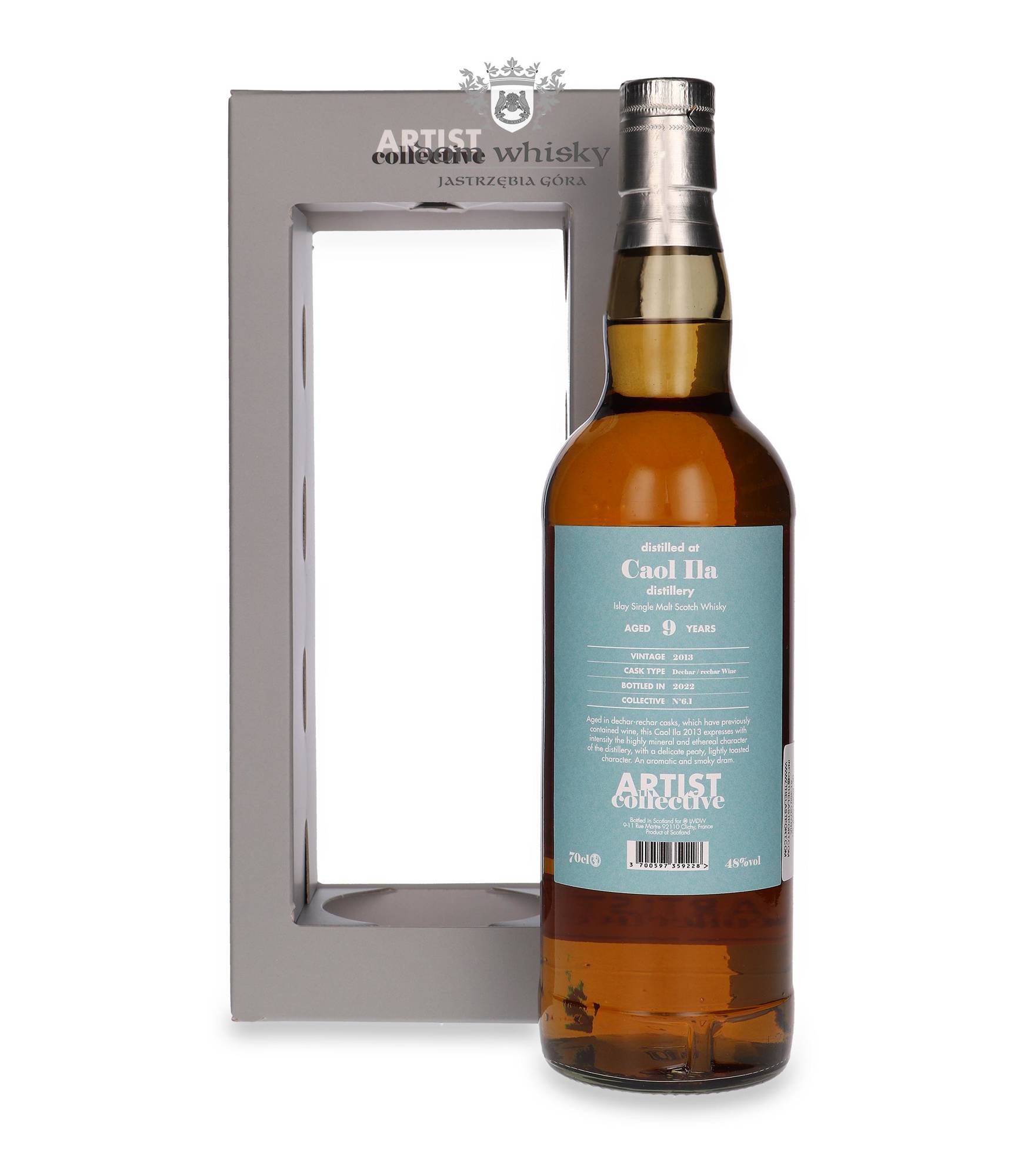 Caol Ila 9-letnia (D.2013, B.2022) Artist Collective # 6.1 / 48%/ 0,7l ...