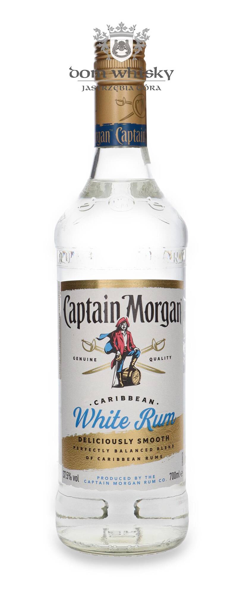 White 37,5% / 0,7l Whisky Morgan Captain / | Dom