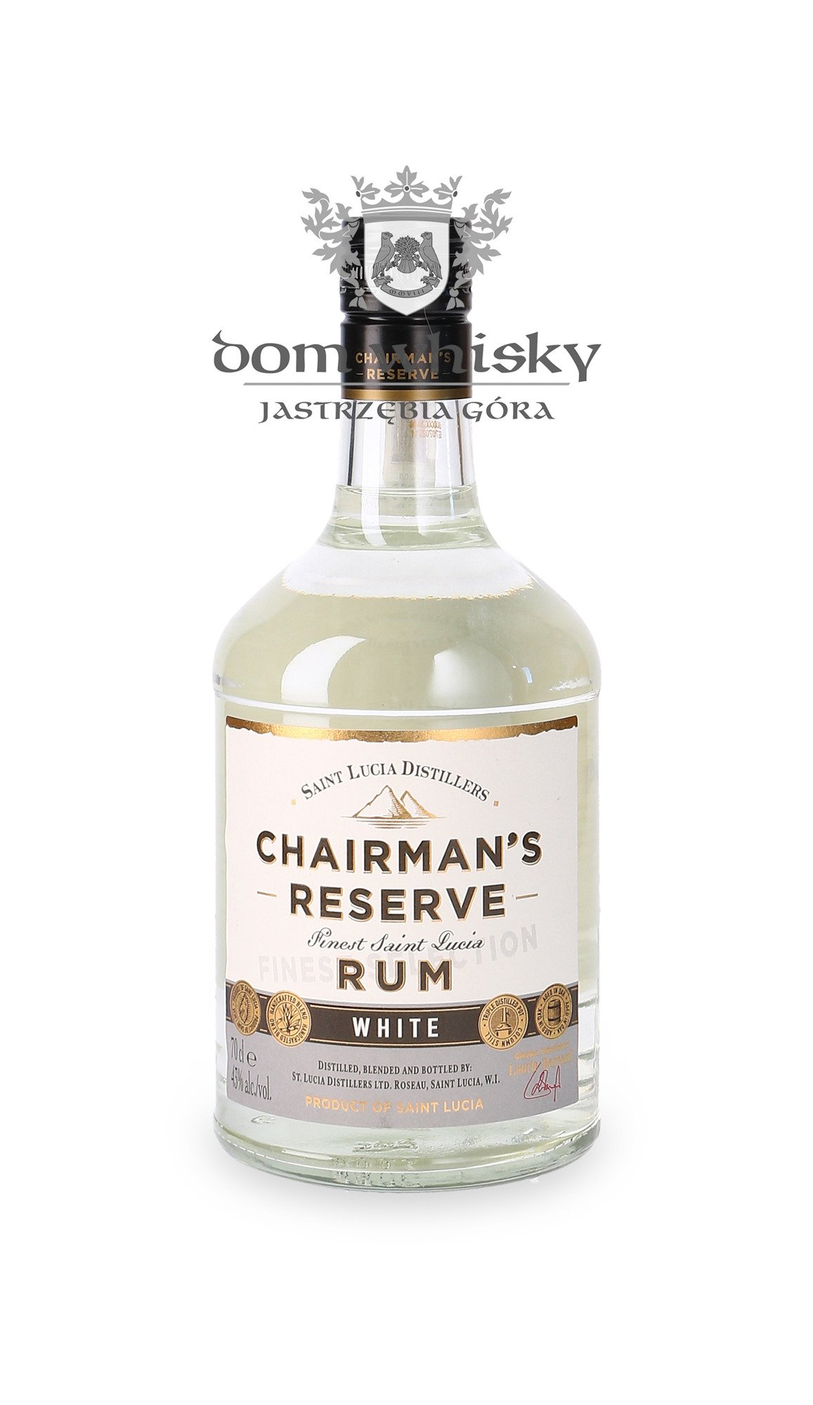 0,7l Dom / 43% Whisky | Reserve Chairman\'s Rum / White