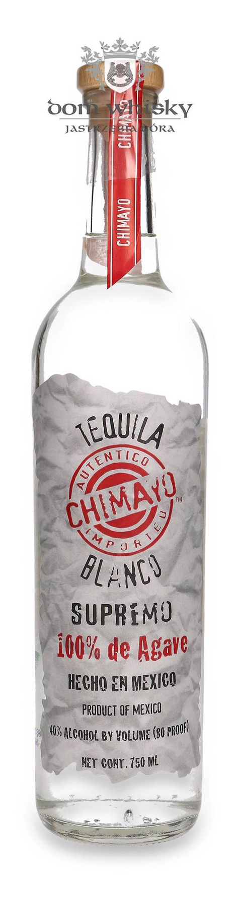 Chimayo Blanco Supremo 100 de Agave Tequila / 40 / 0,75l Dom Whisky