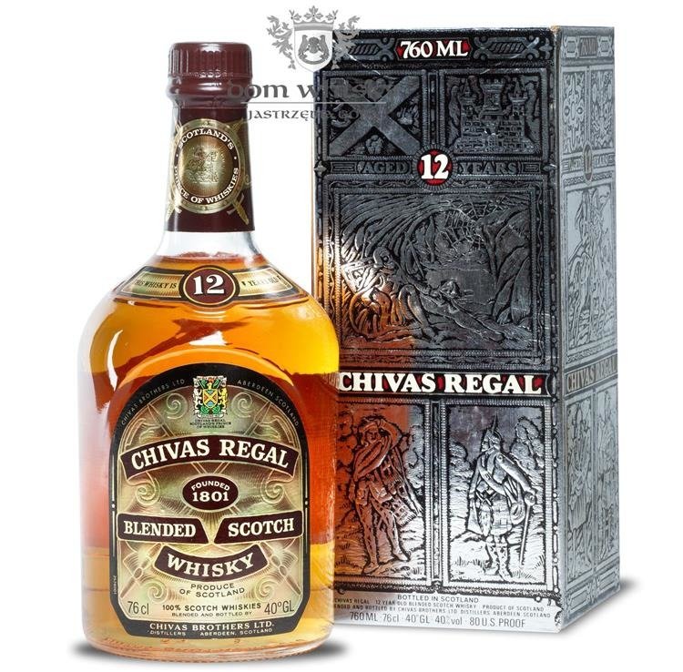 Chivas Regal 12-letni / 40% / 0,76l | Dom Whisky