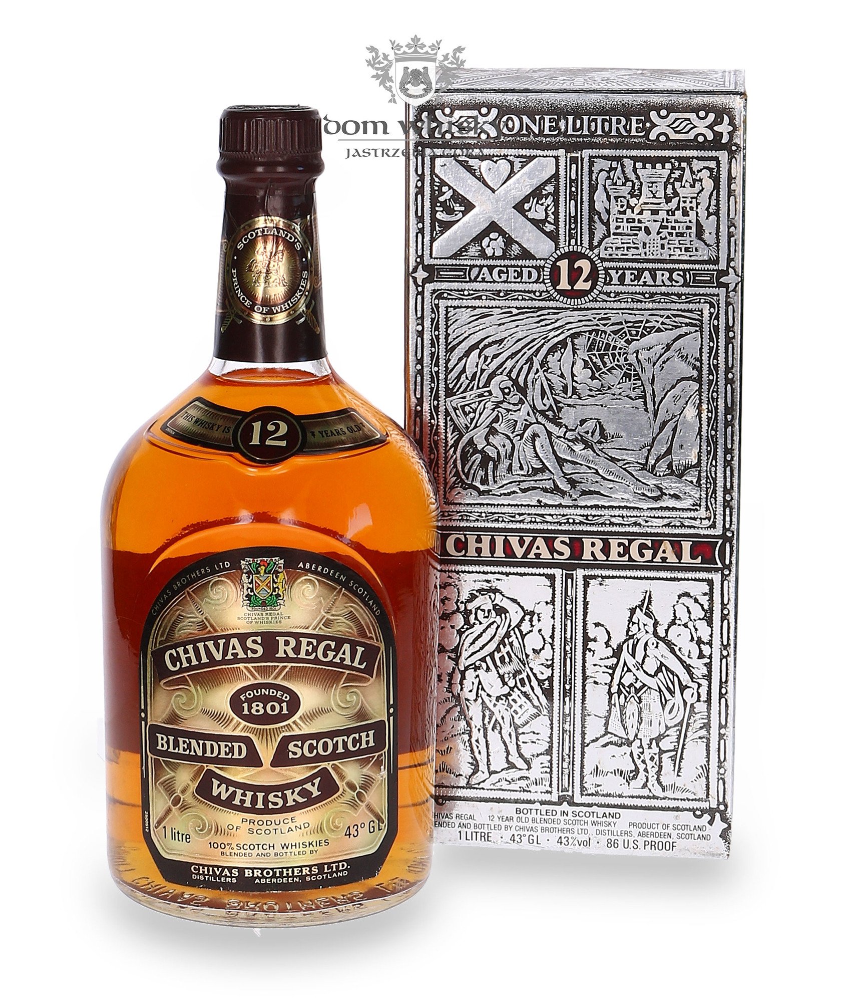 Chivas Regal 12-letni / 43 GL / 1,0l | Dom Whisky