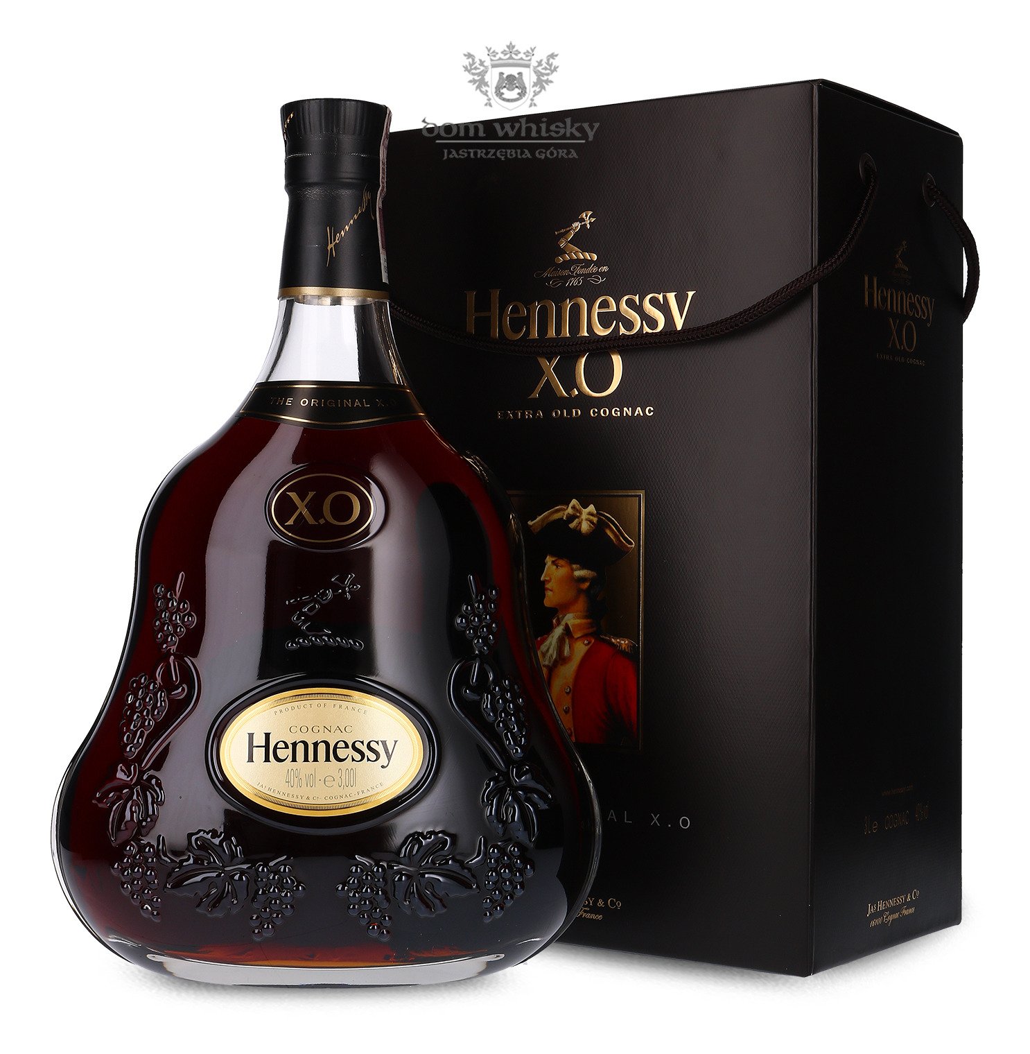 Cognac Hennessy X.O. / 40% / 3,0l | Dom Whisky