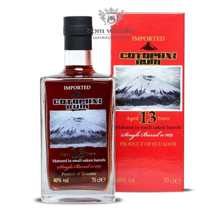 Cotopaxi 13 / Whisky / letni | Barrel Single Dom / 40% 0,7l Ecuador
