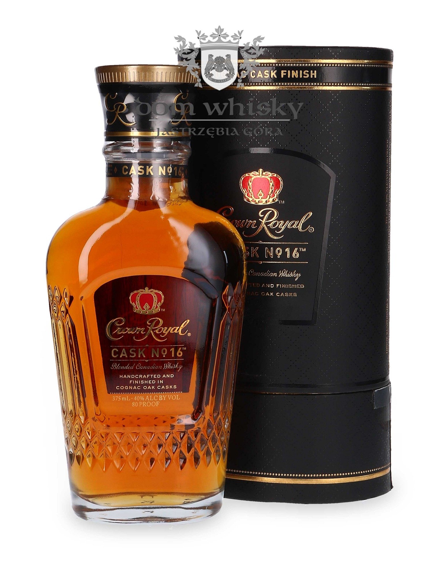 Crown Royal Cask No. 16 Finished in Cognac Oak Casks / 40% / 0,375l