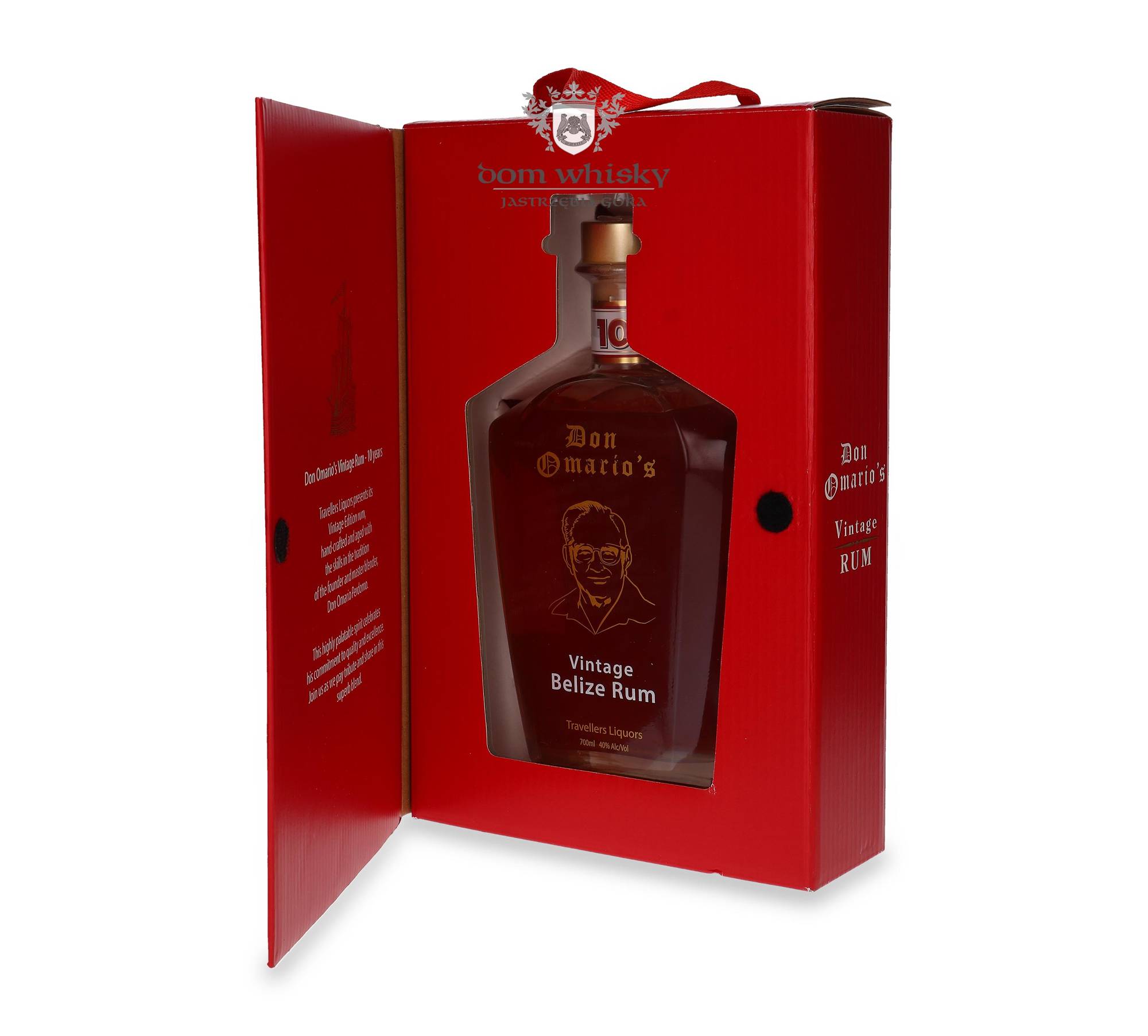 Don Omario\'s Vintage Rum Whisky | 10-letni / Dom / 40% 0,7l