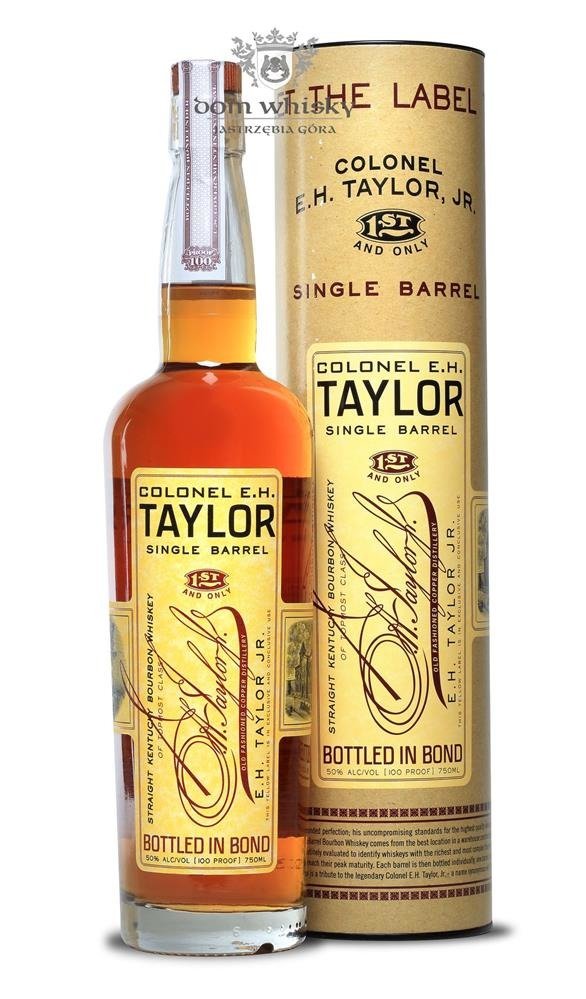 E H Taylor Bottled In Bond Single Barrel Bourbon 50 0 75l Dom Whisky