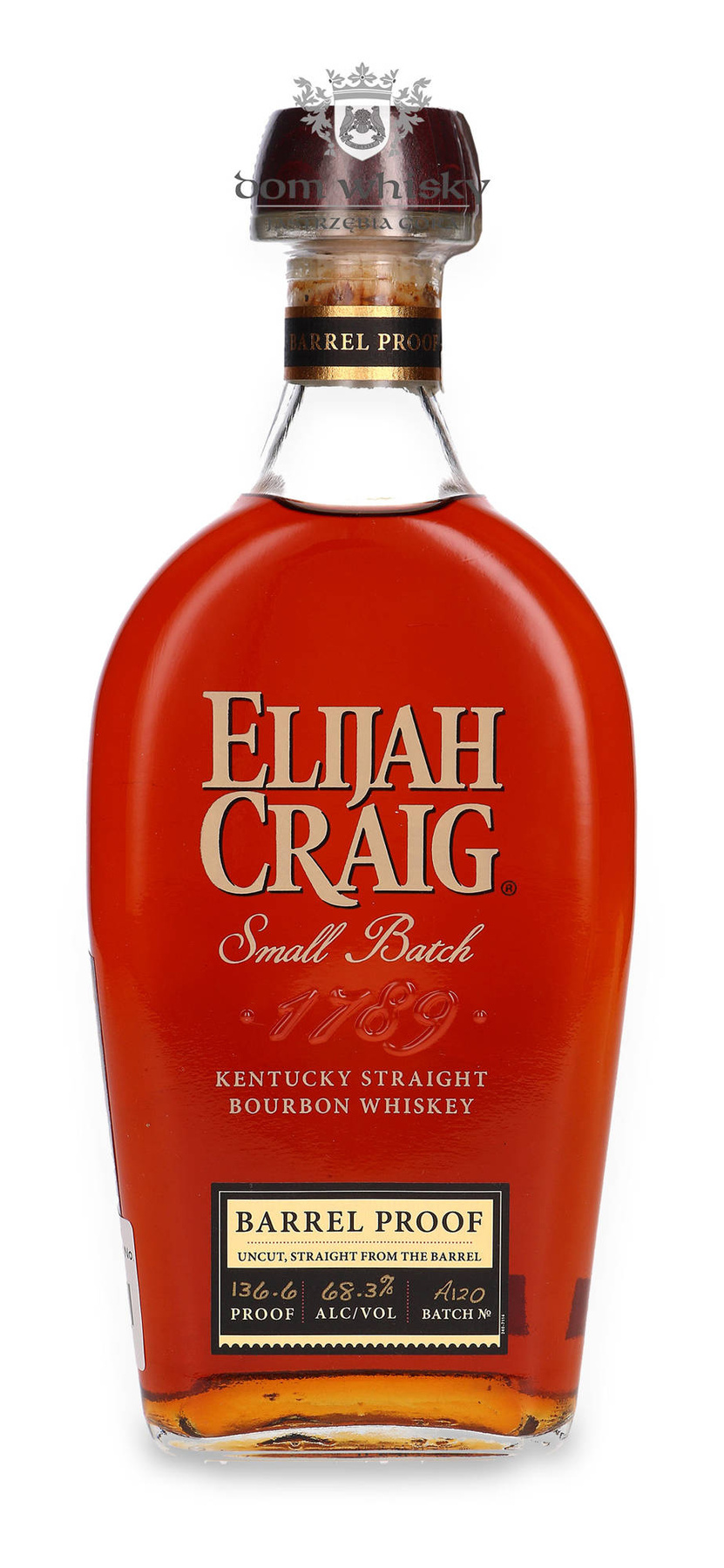 Elijah Craig 12letni Small Batch Barrel Proof (Batch No. A.120) / 68,3